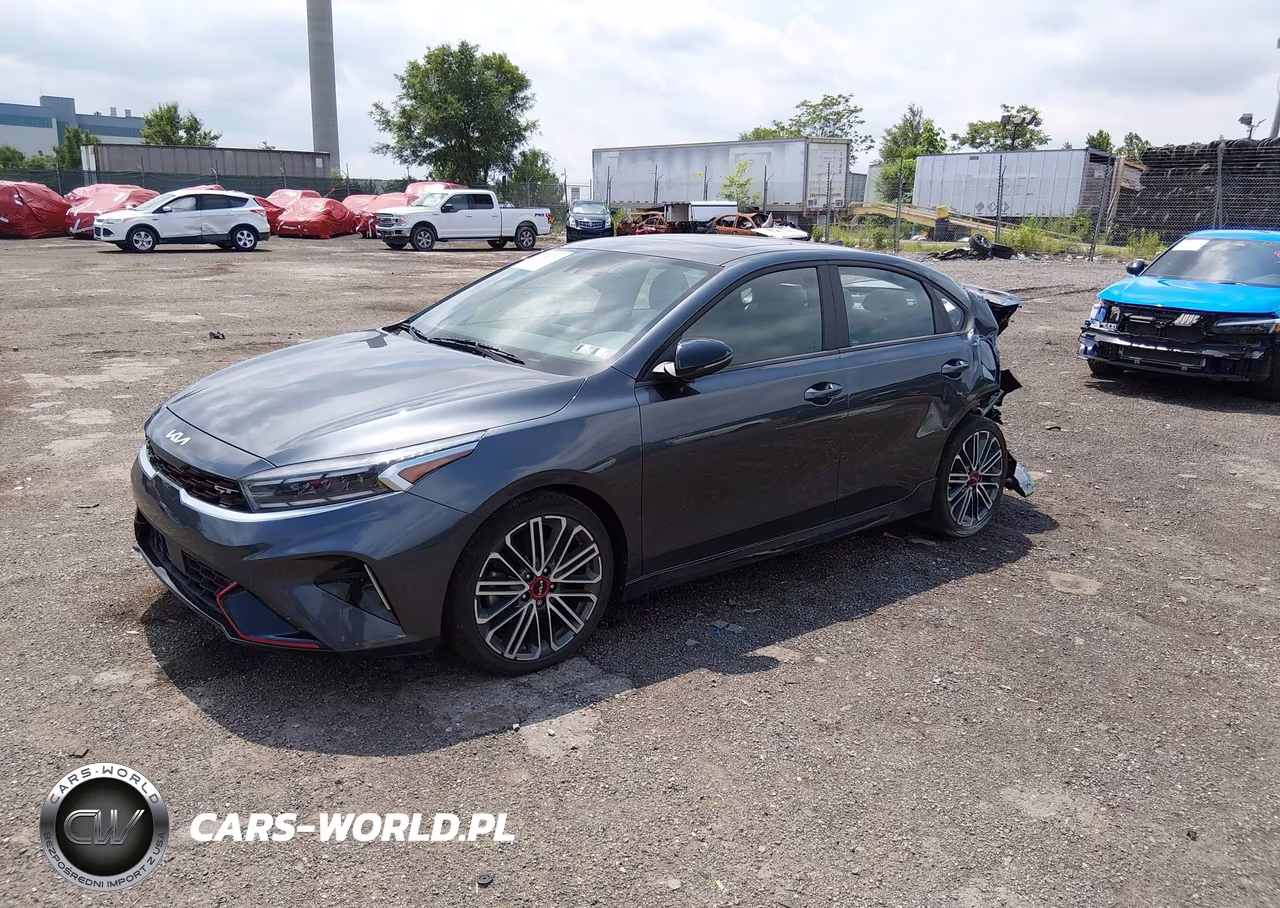 2022 Kia Forte Gt VIN:3KPF44AC5NE429745 - 2