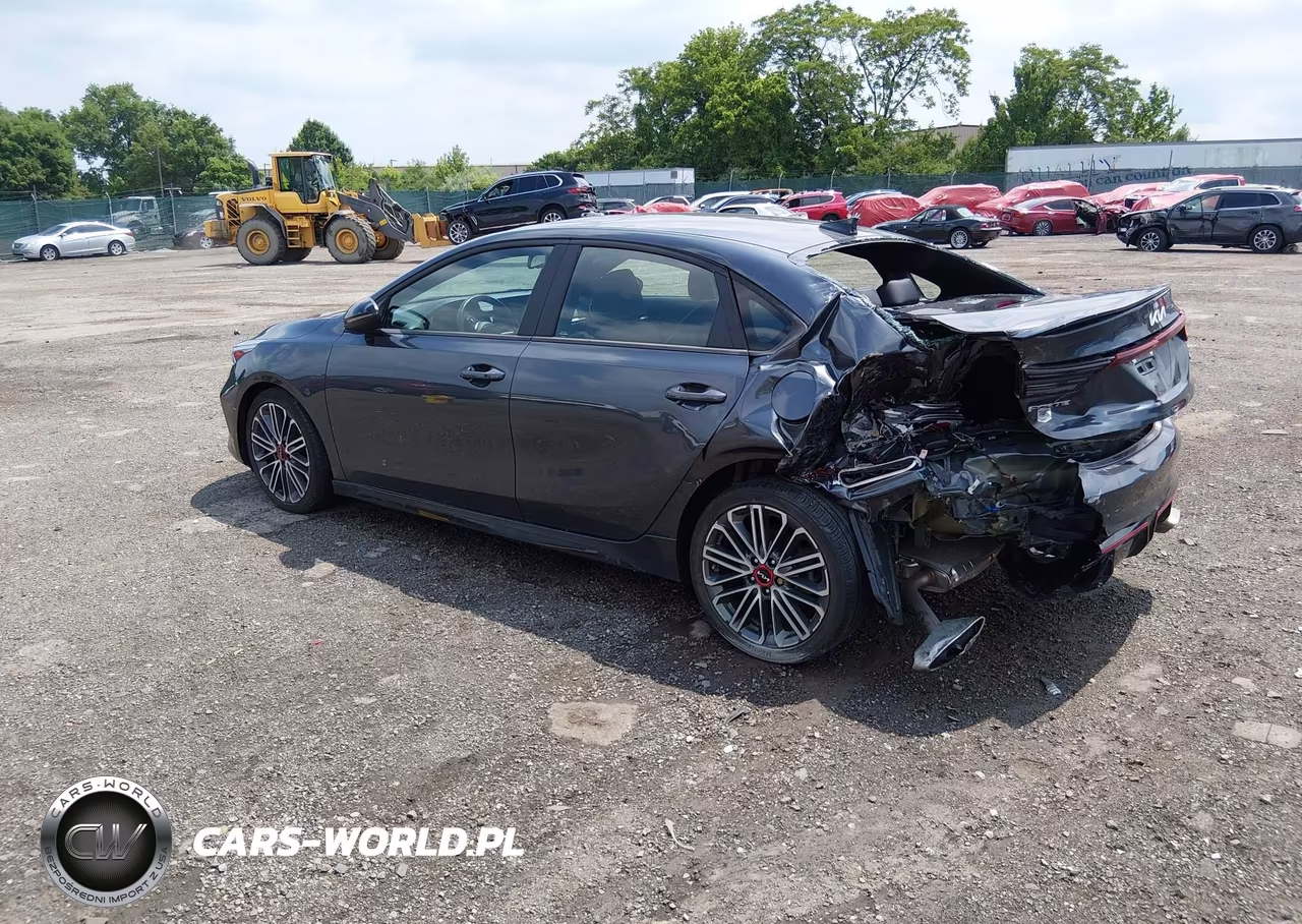 2022 Kia Forte Gt VIN:3KPF44AC5NE429745 - 3