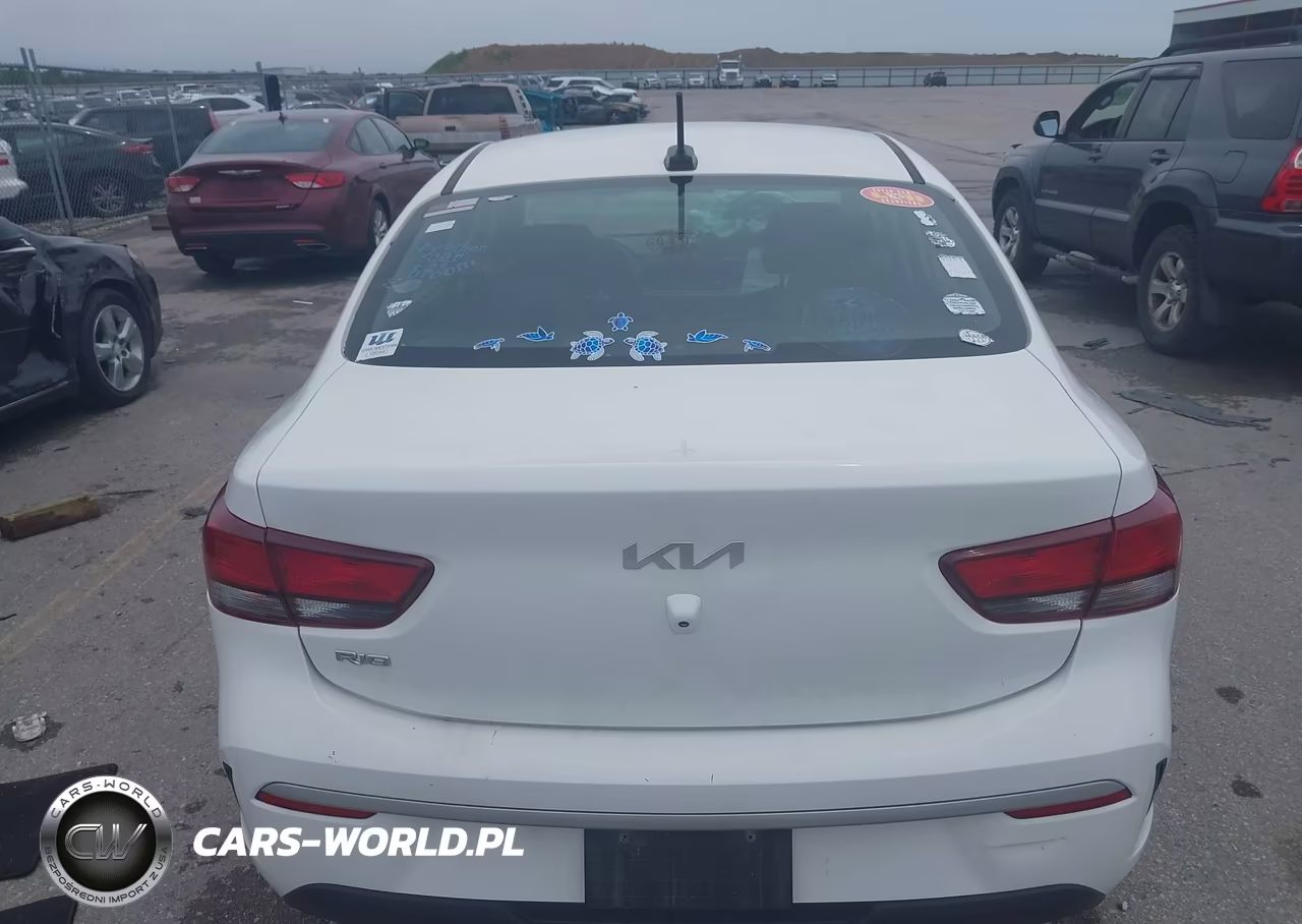 2022 Kia Rio Lx VIN:3KPA24AD3NE463644 - 16