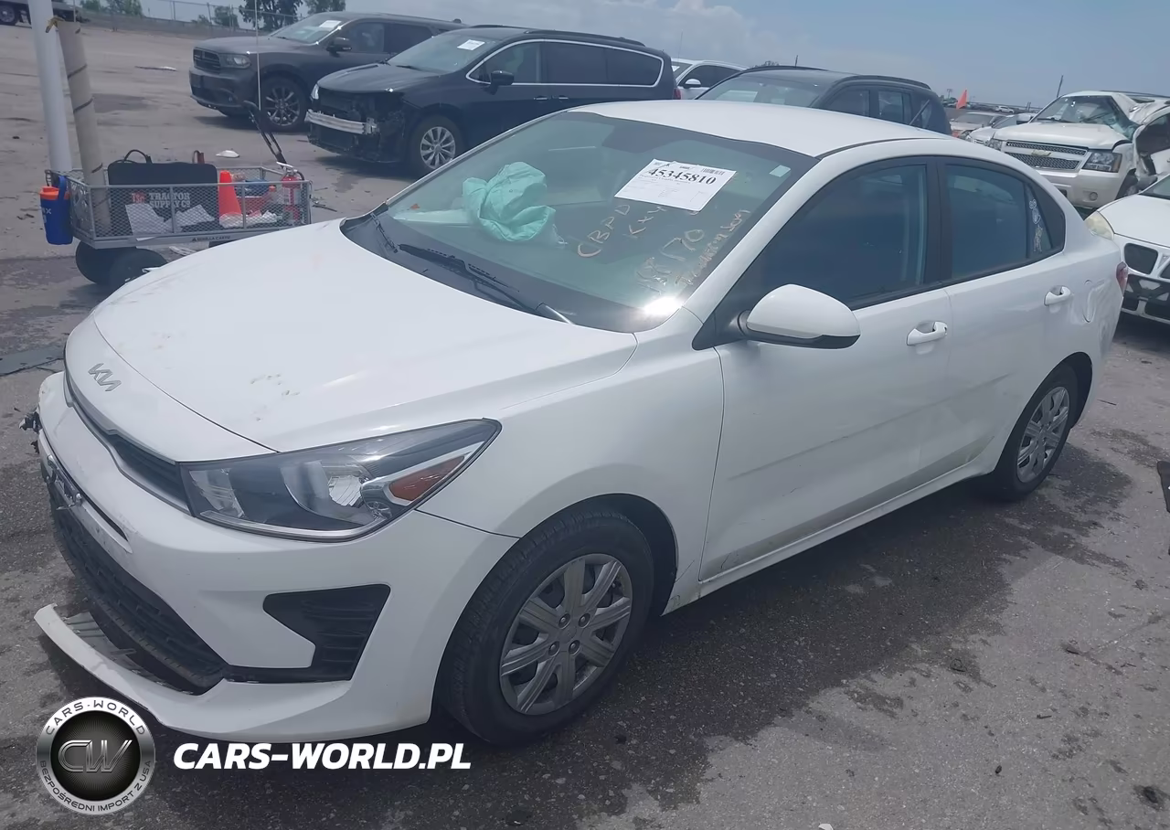 2022 Kia Rio Lx VIN:3KPA24AD3NE463644 - 2
