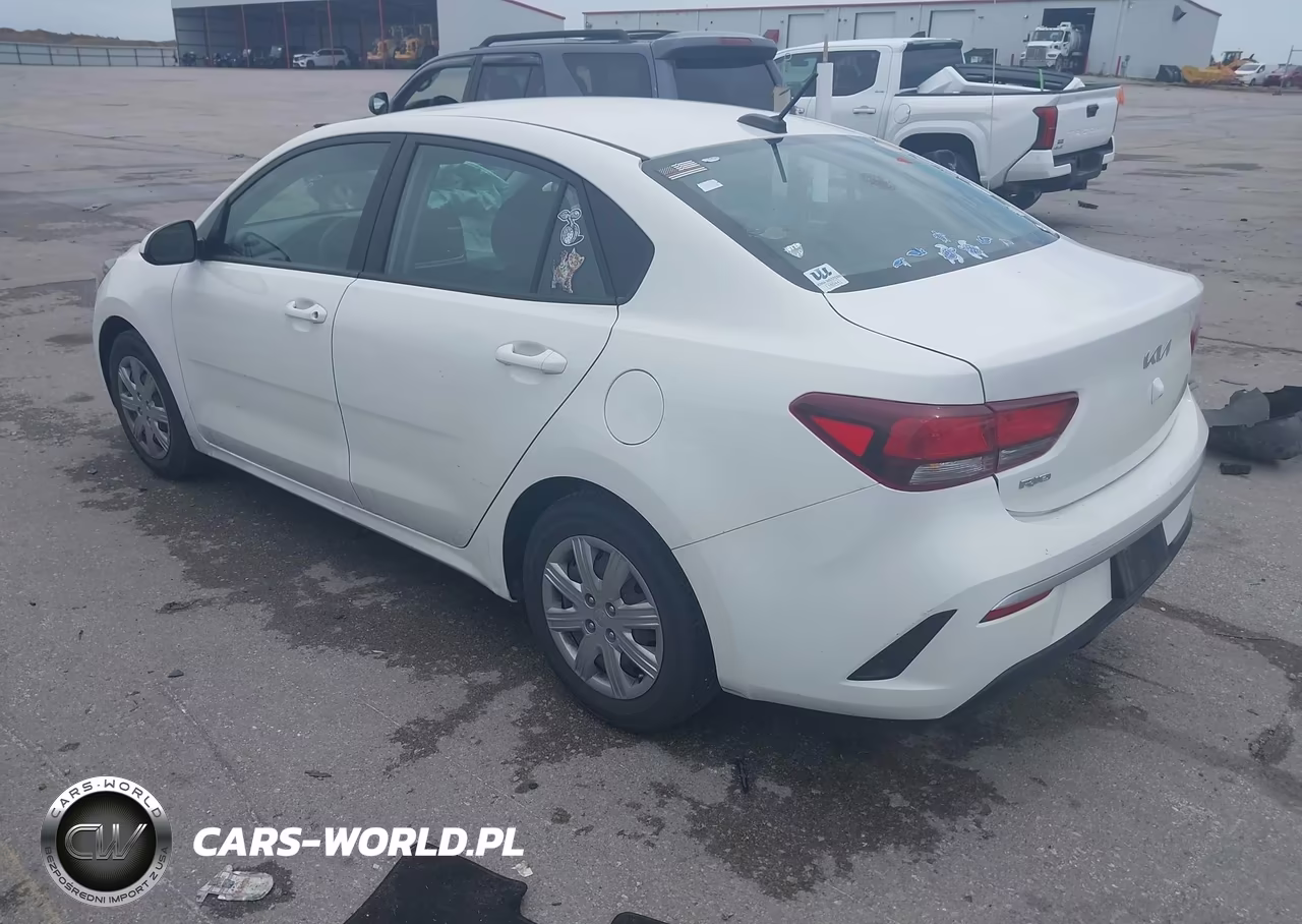 2022 Kia Rio Lx VIN:3KPA24AD3NE463644 - 3