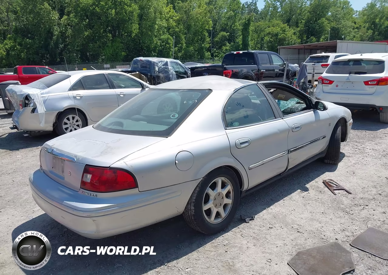 2000 Mercury Sable Ls Premium VIN:1MEFM55S8YA645358 - 4