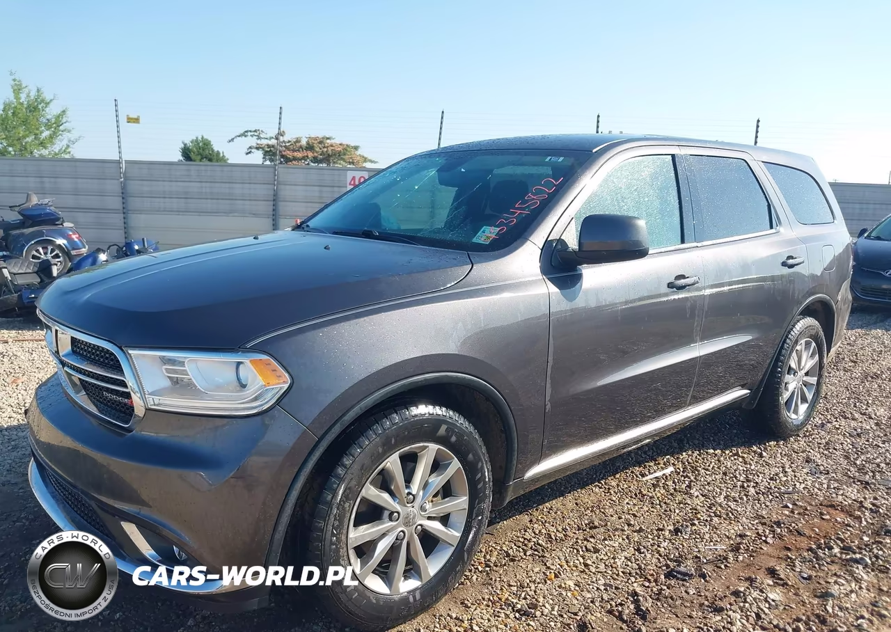 2017 Dodge Durango Sxt Rwd VIN:1C4RDHAG7HC878539 - 2