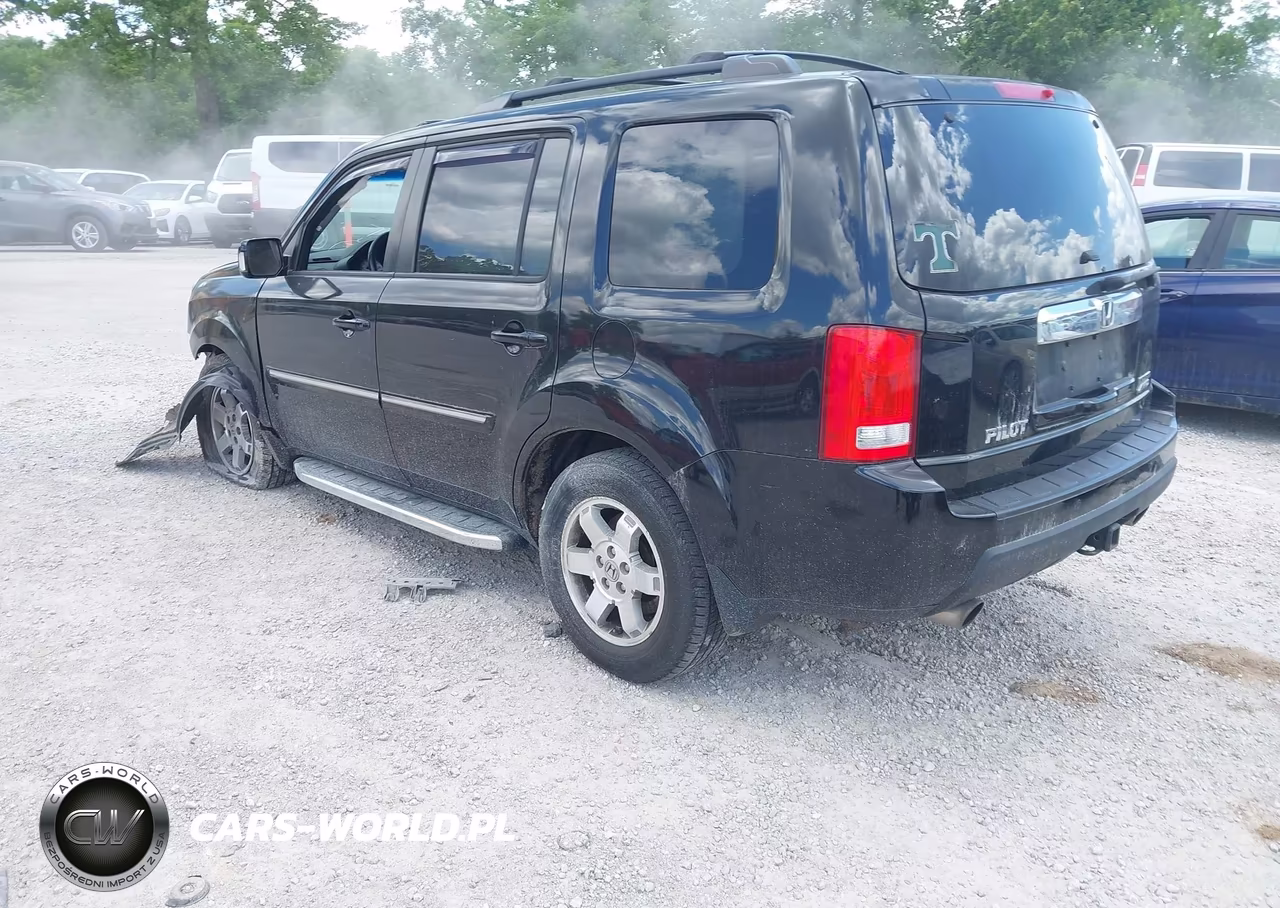 2010 Honda Pilot Touring VIN:5FNYF4H90AB020392 - 3
