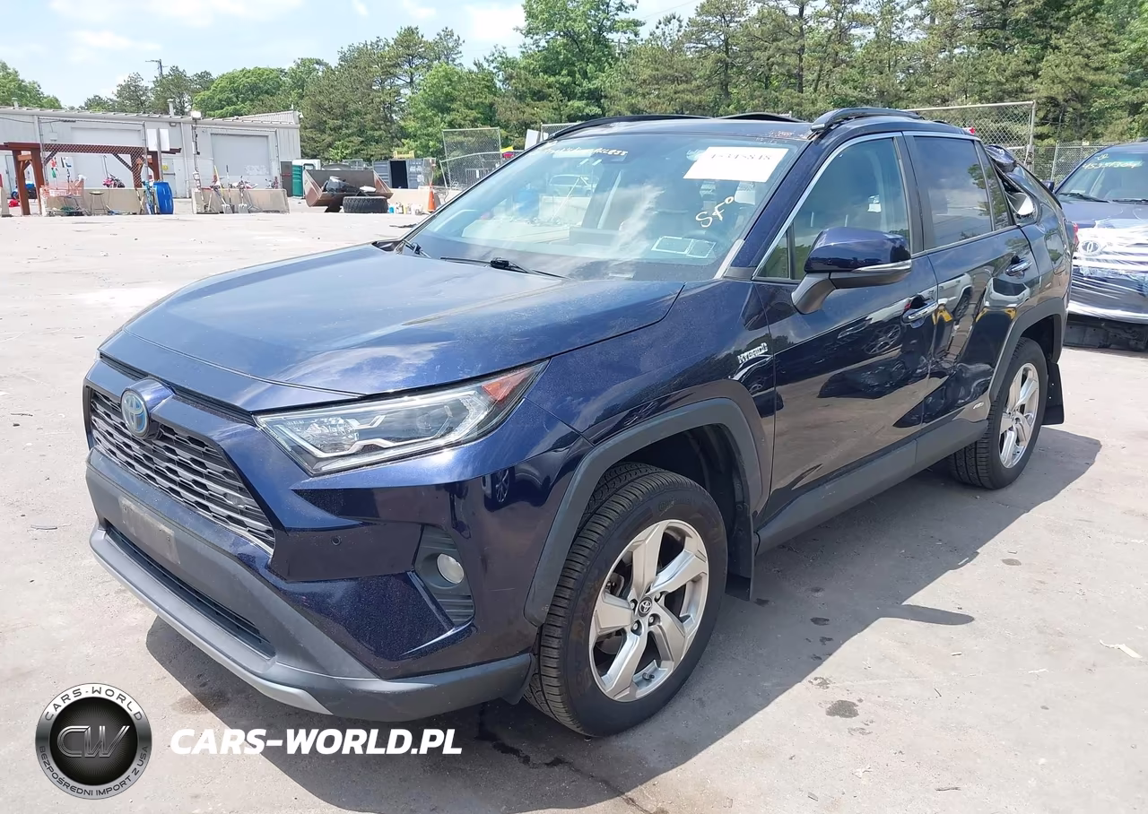 2019 Toyota Rav4 Hybrid Limited VIN:2T3DWRFV7KW017299 - 2