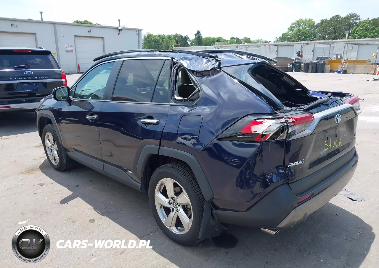 2019 Toyota Rav4 Hybrid Limited VIN:2T3DWRFV7KW017299 - 3