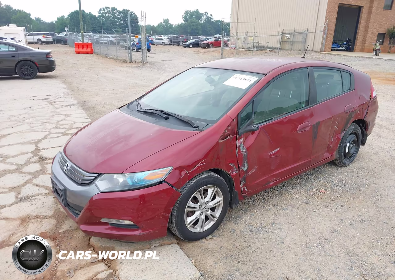 2010 Honda Insight Ex VIN:JHMZE2H72AS019935 - 2