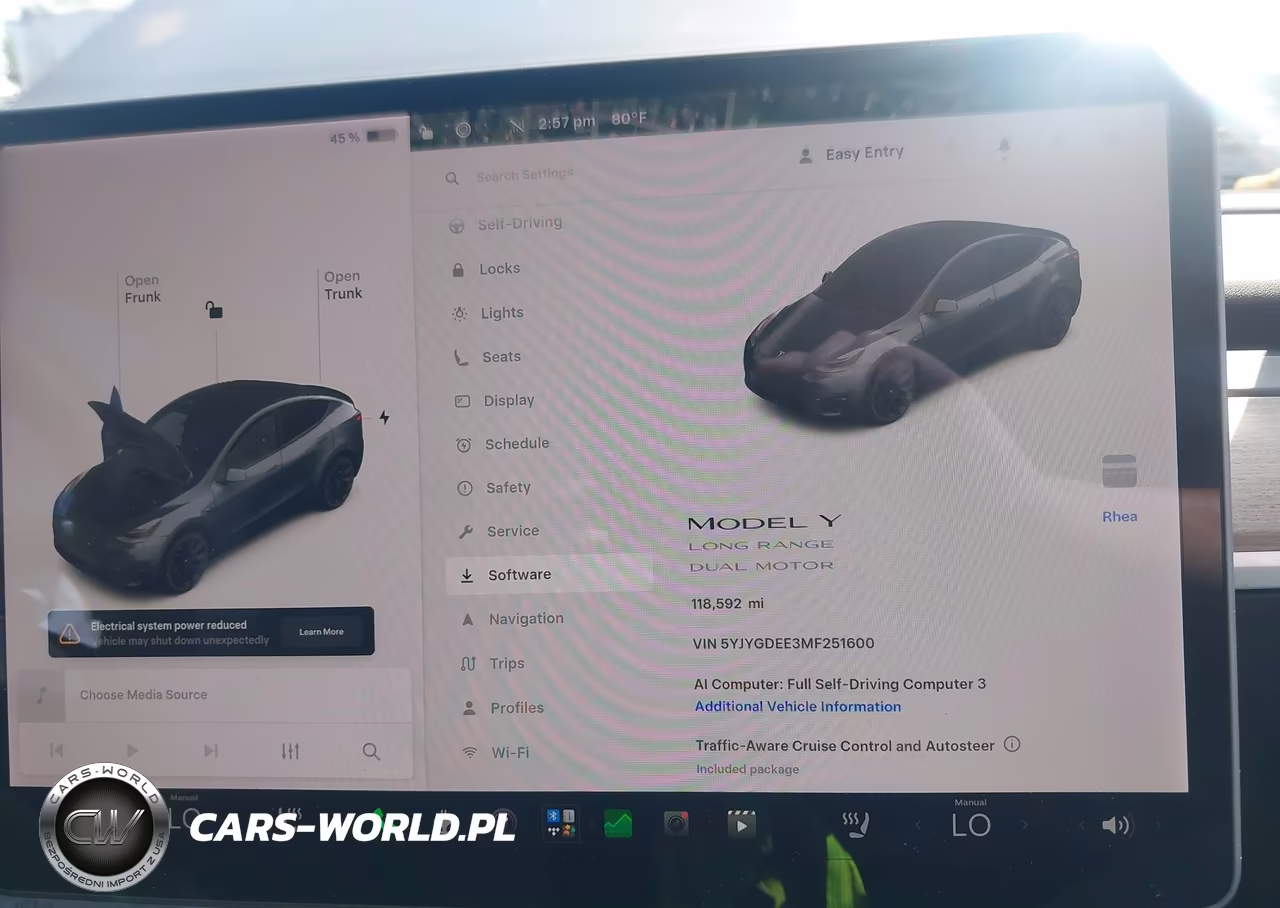 2021 Tesla Model Y Long Range Dual Motor All-Wheel Drive VIN:5YJYGDEE3MF251600 - 7