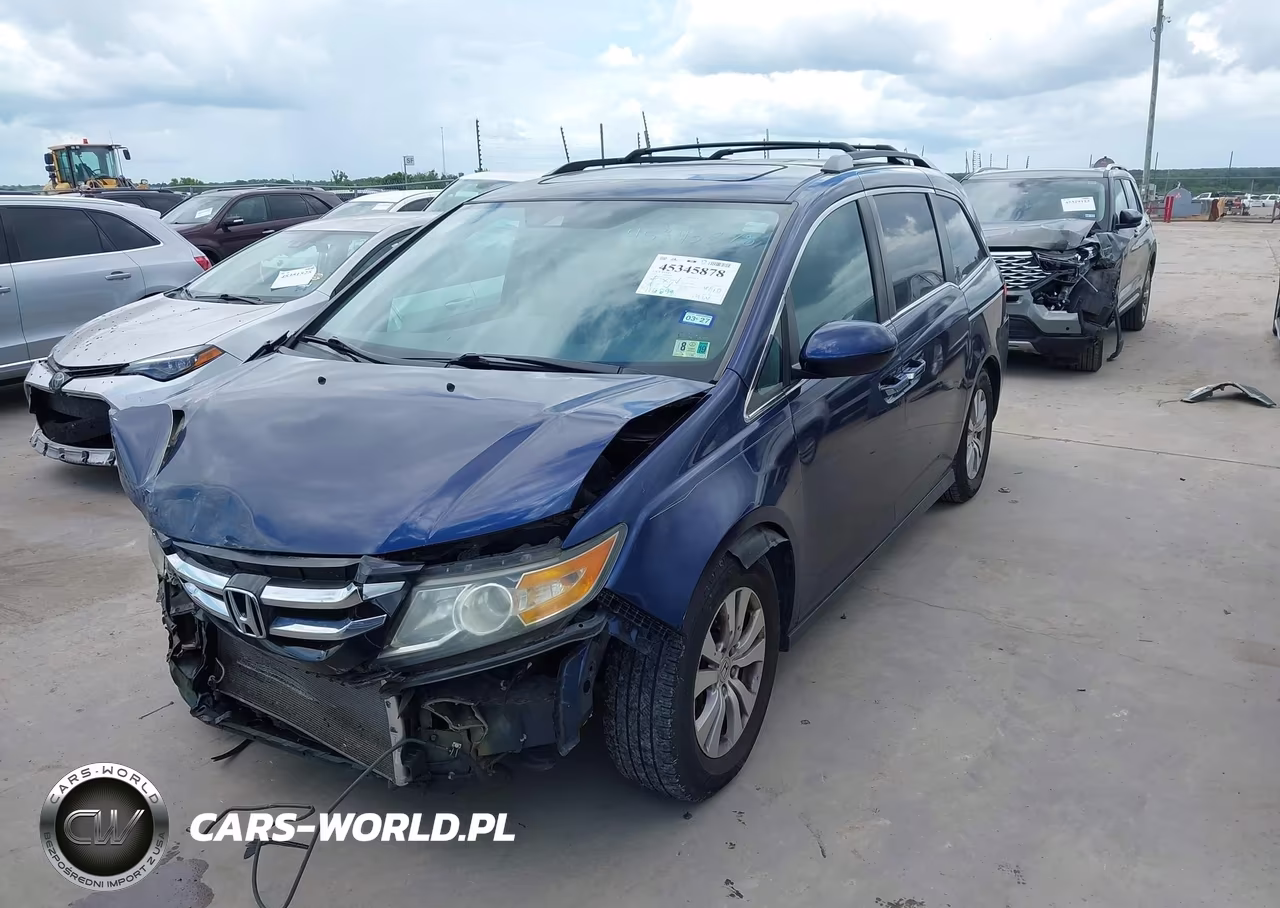 2015 Honda Odyssey Ex-L VIN:5FNRL5H63FB016501 - 2