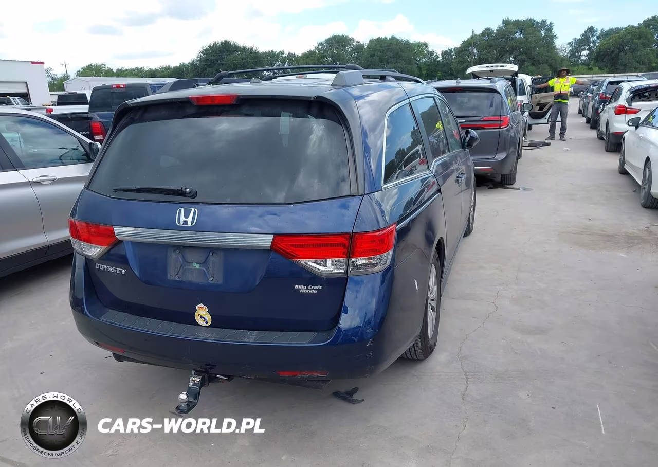 2015 Honda Odyssey Ex-L VIN:5FNRL5H63FB016501 - 4