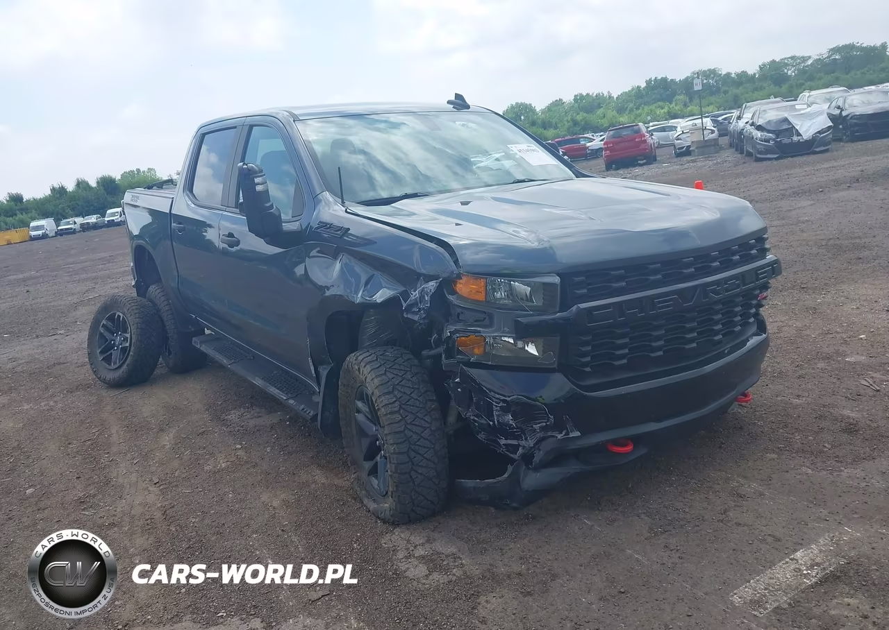 2021 Chevrolet Silverado 1500 4Wd Short Bed Custom Trail Boss – zdjęcie 1 z 17