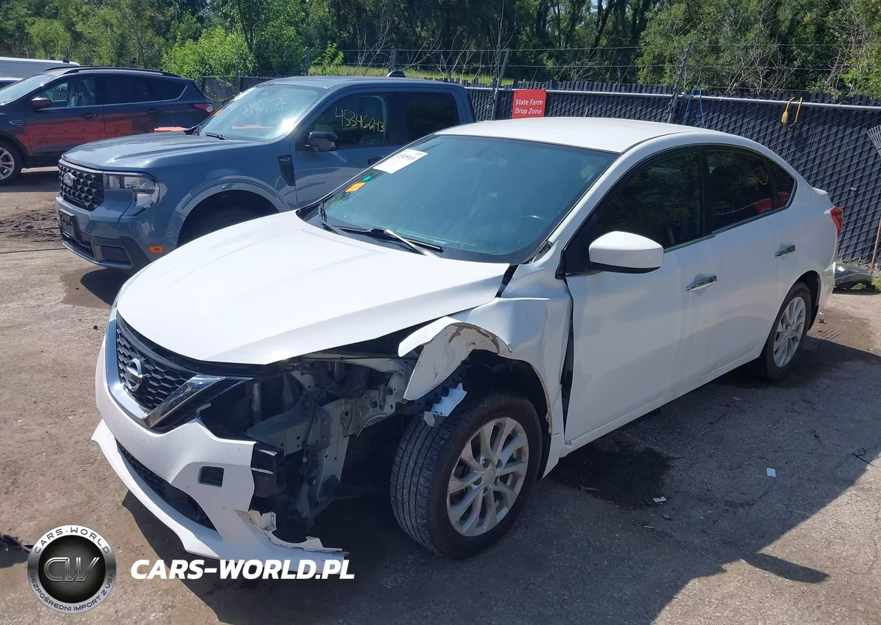 2019 Nissan Sentra Sv VIN:3N1AB7AP2KY235336 - 2