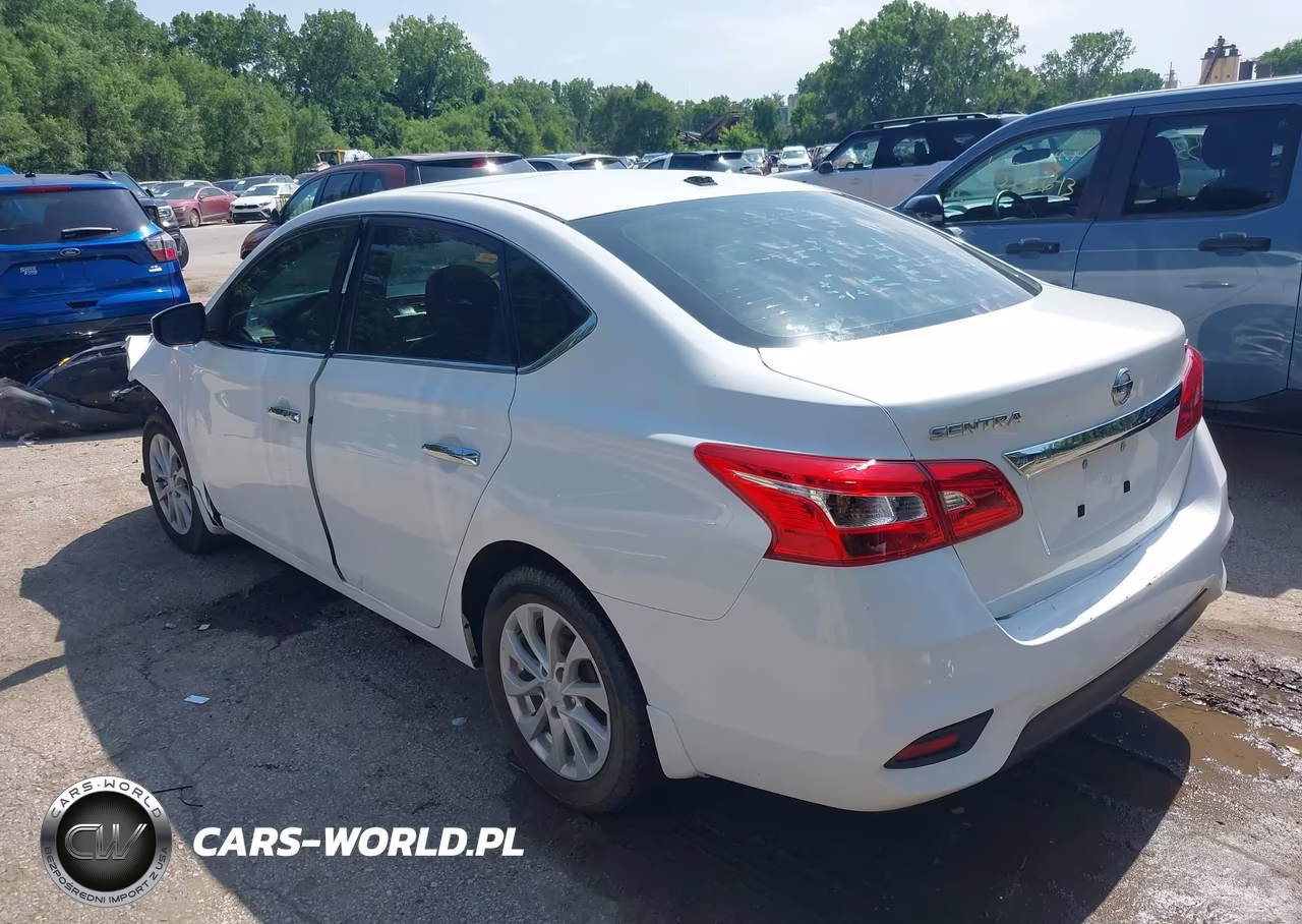 2019 Nissan Sentra Sv VIN:3N1AB7AP2KY235336 - 3