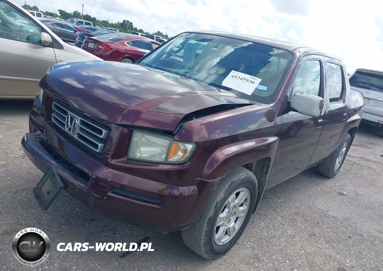2008 Honda Ridgeline Rtl VIN:2HJYK16598H539564 - 2