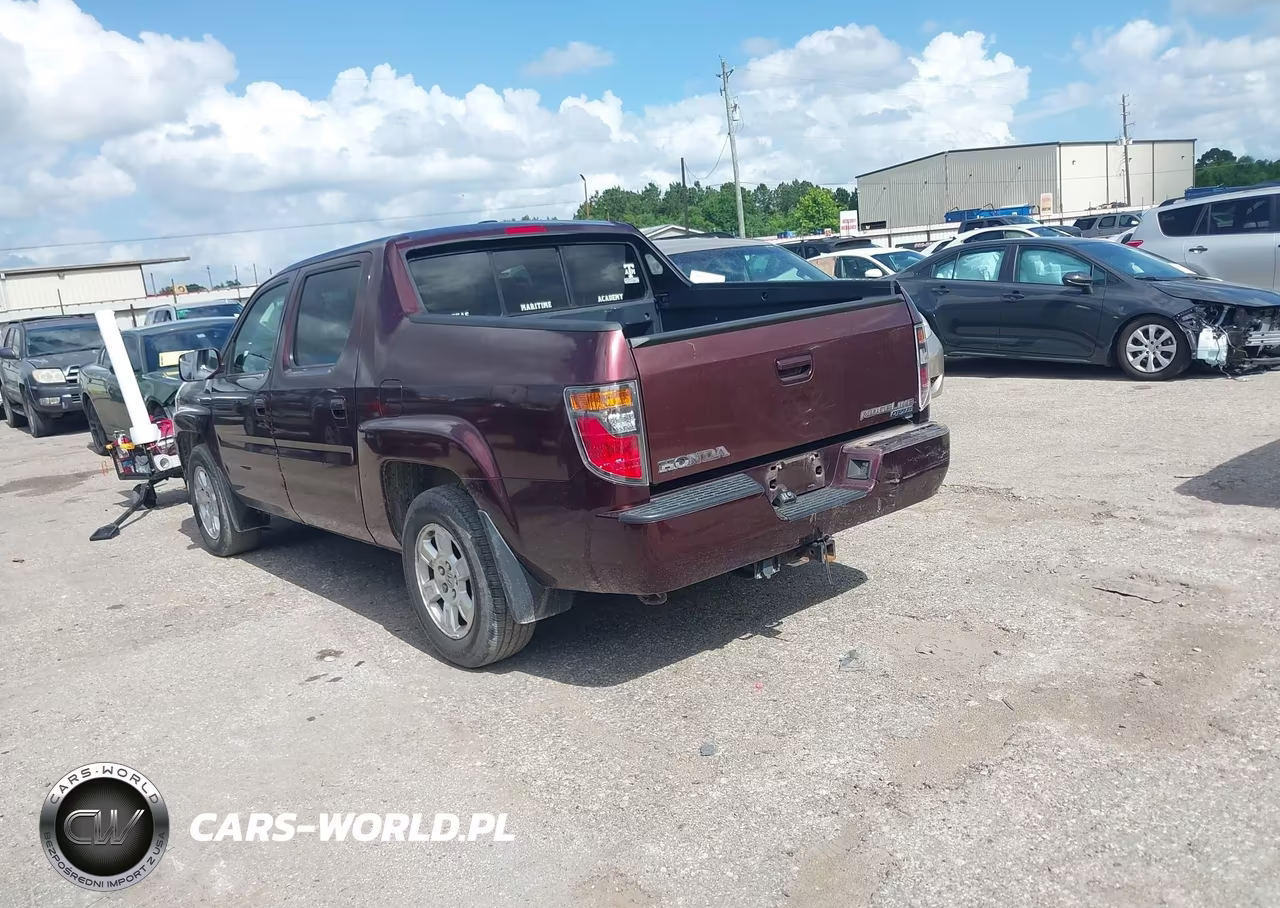 2008 Honda Ridgeline Rtl VIN:2HJYK16598H539564 - 3