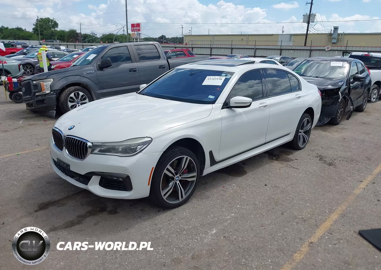 2017 BMW 750I VIN:WBA7F0C55HGM21393 - 2