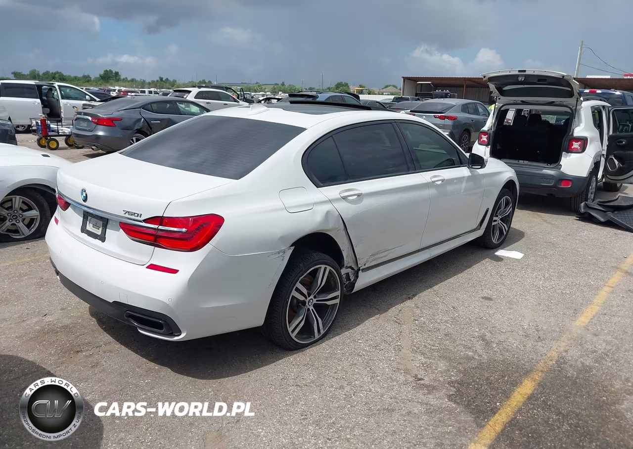 2017 BMW 750I VIN:WBA7F0C55HGM21393 - 4