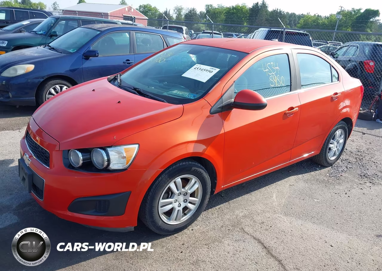 2012 Chevrolet Sonic 2Lt VIN:1G1JC5SB7C4214285 - 2