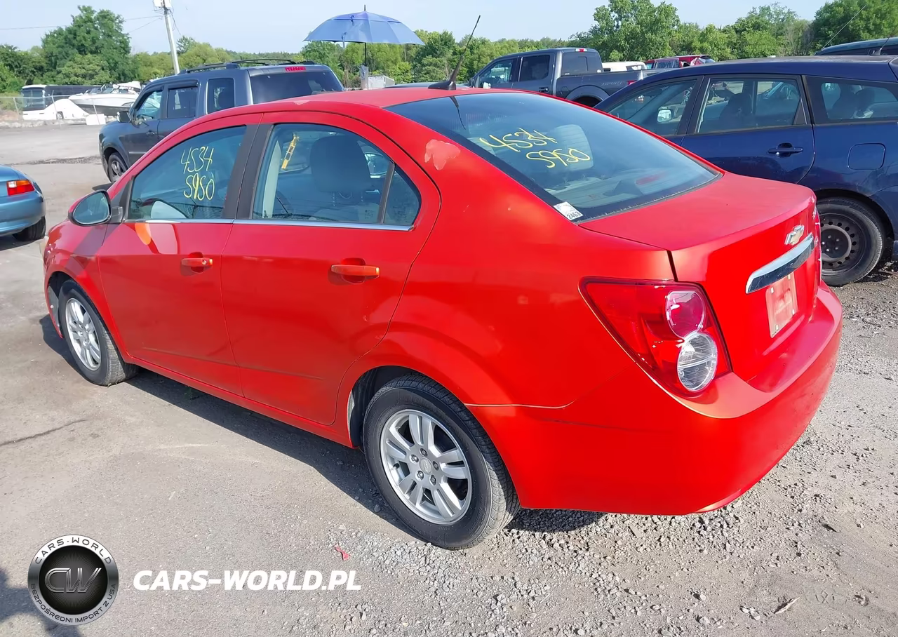 2012 Chevrolet Sonic 2Lt VIN:1G1JC5SB7C4214285 - 3
