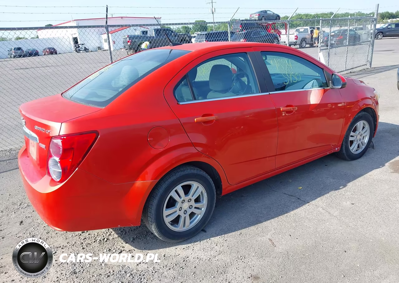 2012 Chevrolet Sonic 2Lt VIN:1G1JC5SB7C4214285 - 4