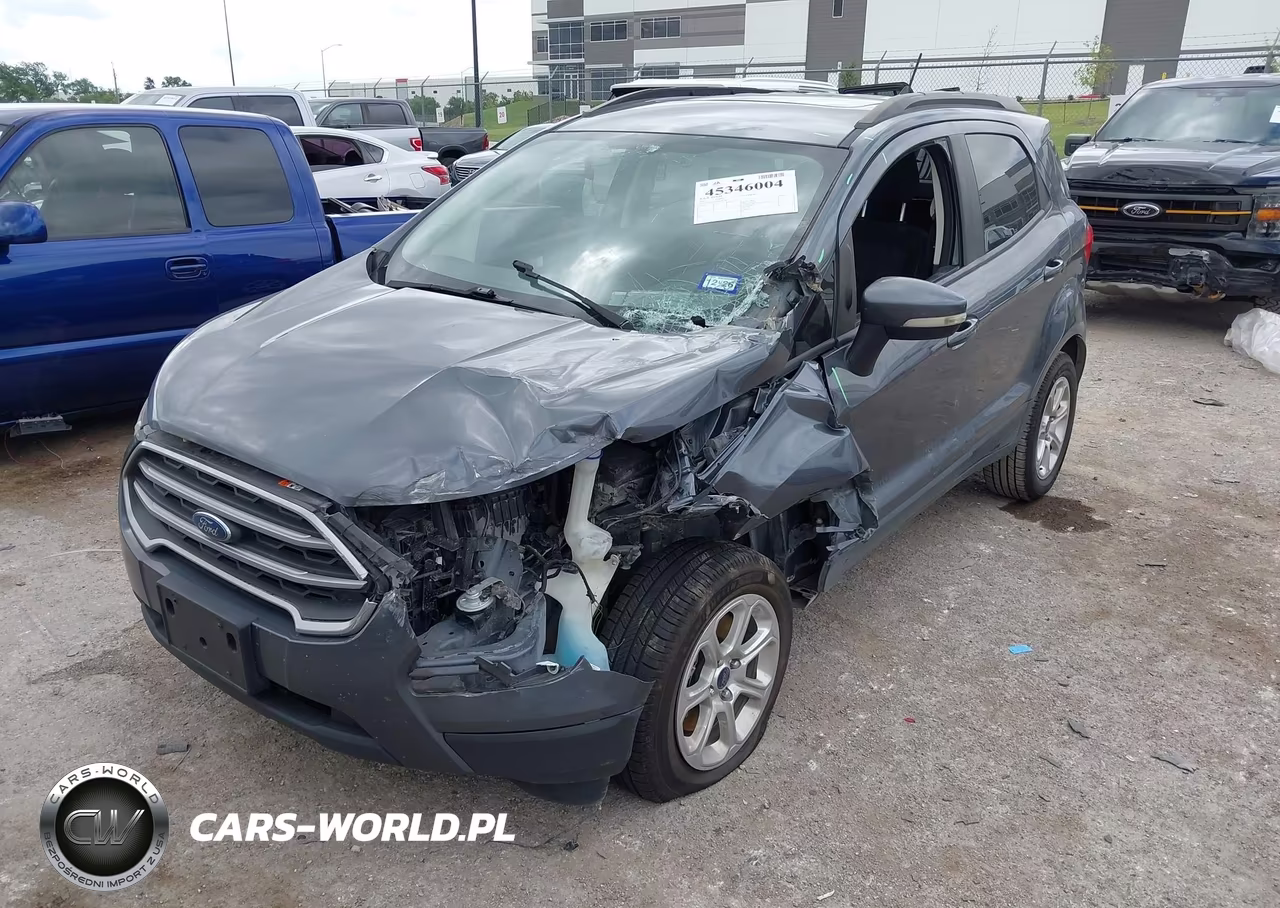2021 Ford Ecosport Se VIN:MAJ3S2GE9MC396749 - 2