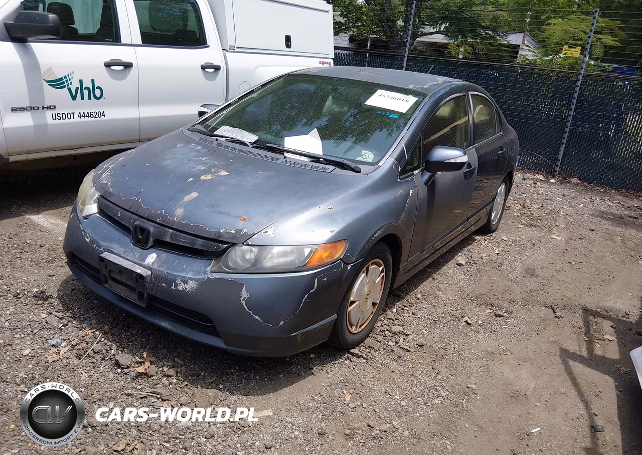2006 Honda Civic Hybrid VIN:JHMFA36226S019470 - 2