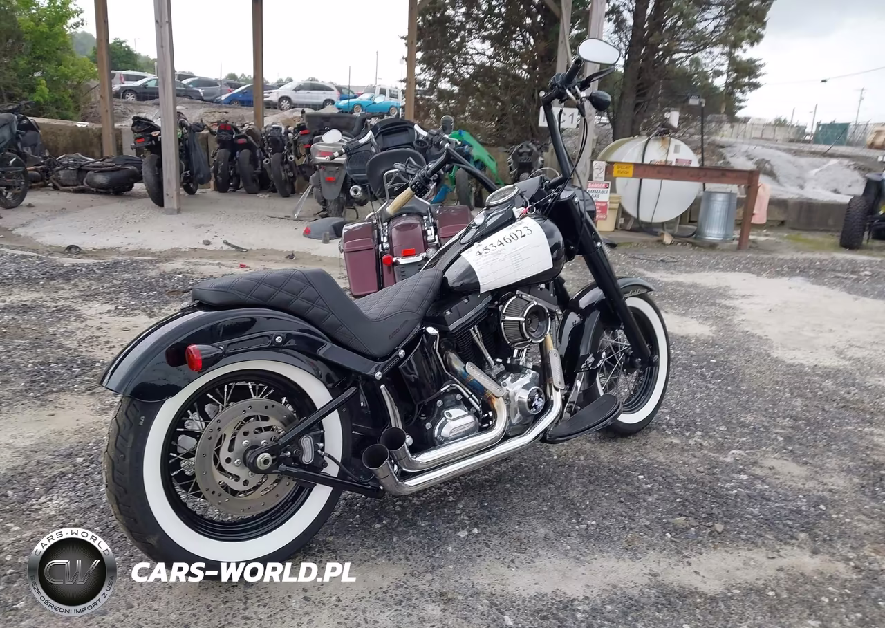 2013 Harley-Davidson Fls Softail Slim VIN:1HD1JRV17DB049986 - 4