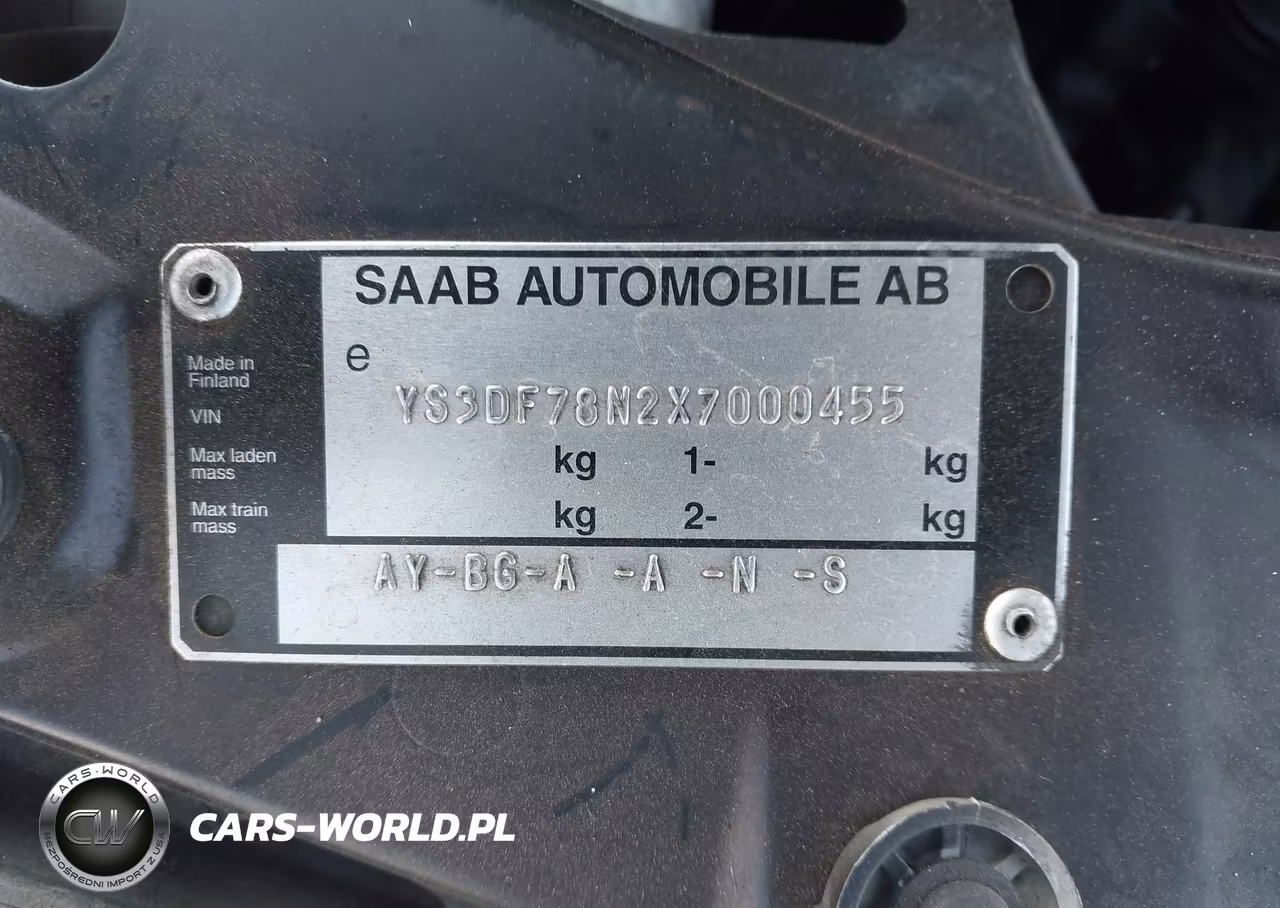 1999 Saab 9-3 Se VIN:YS3DF78N2X7000455 - 9