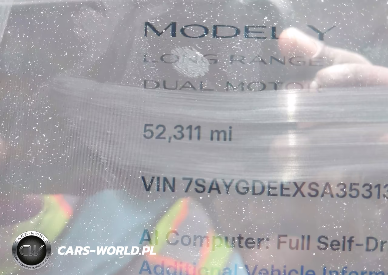 2025 Tesla Model Y Long Range Dual Motor All-Wheel Drive VIN:7SAYGDEEXSA353134 - 15