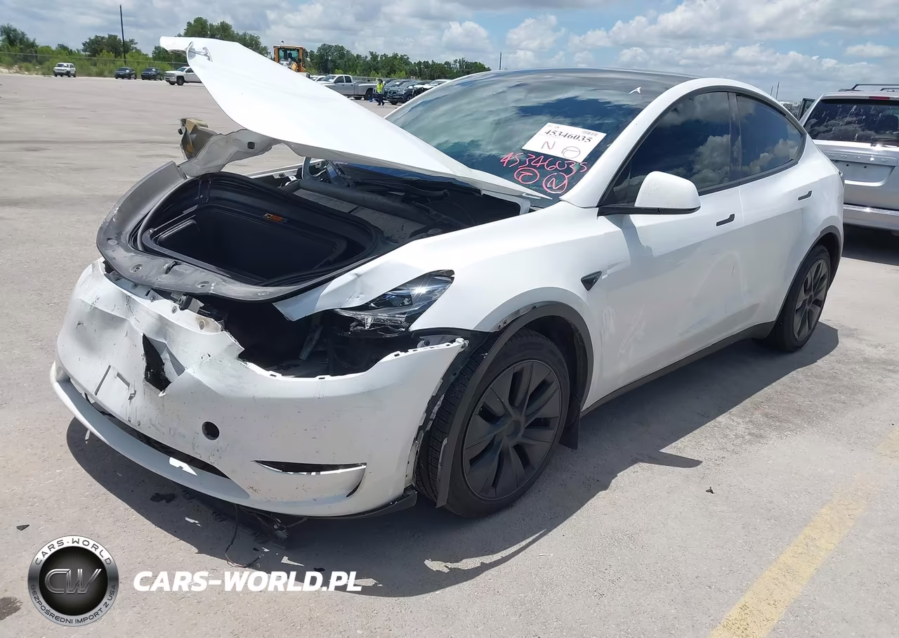 2025 Tesla Model Y Long Range Dual Motor All-Wheel Drive VIN:7SAYGDEEXSA353134 - 2
