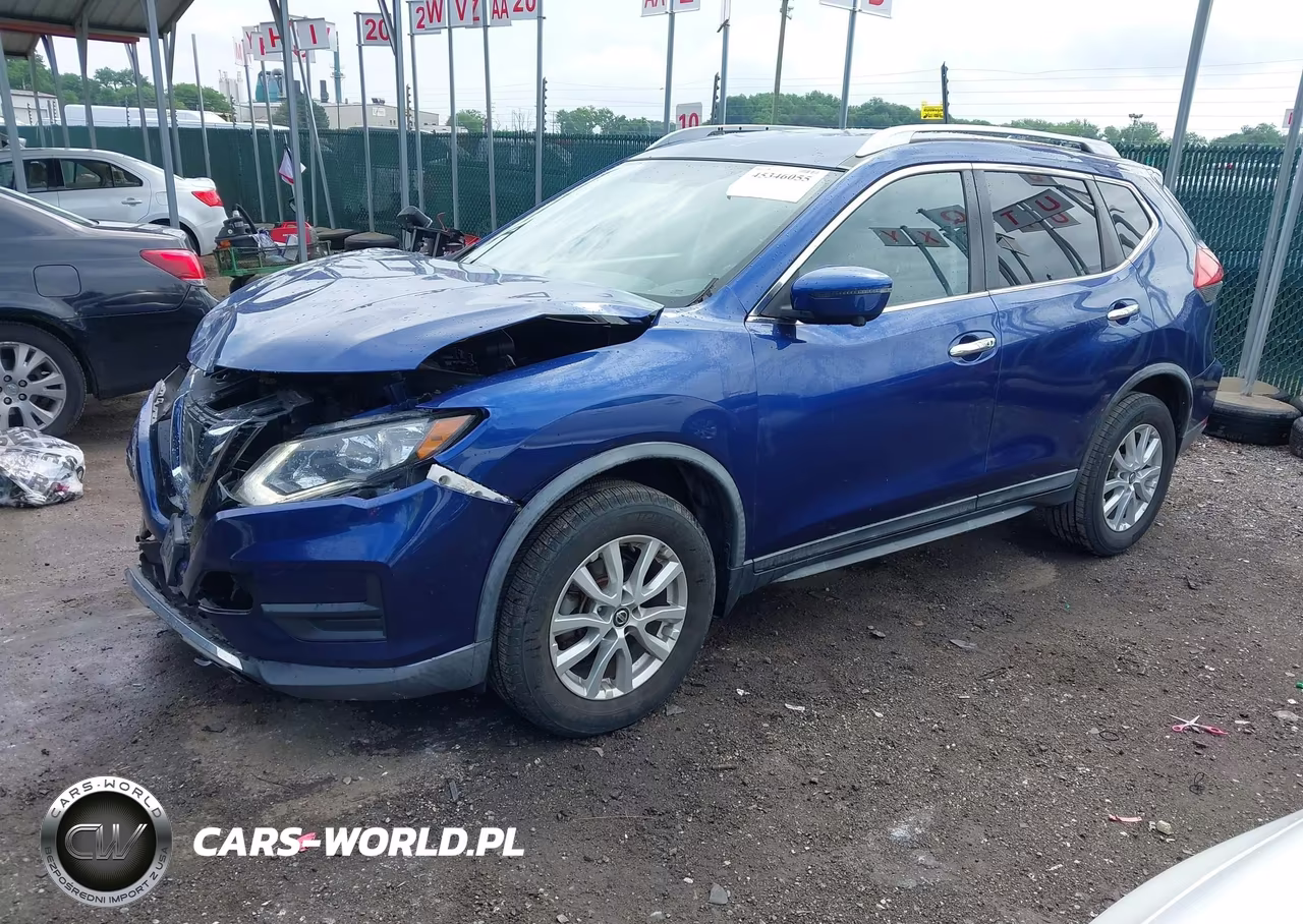 2017 Nissan Rogue Sv VIN:KNMAT2MV6HP617774 - 2