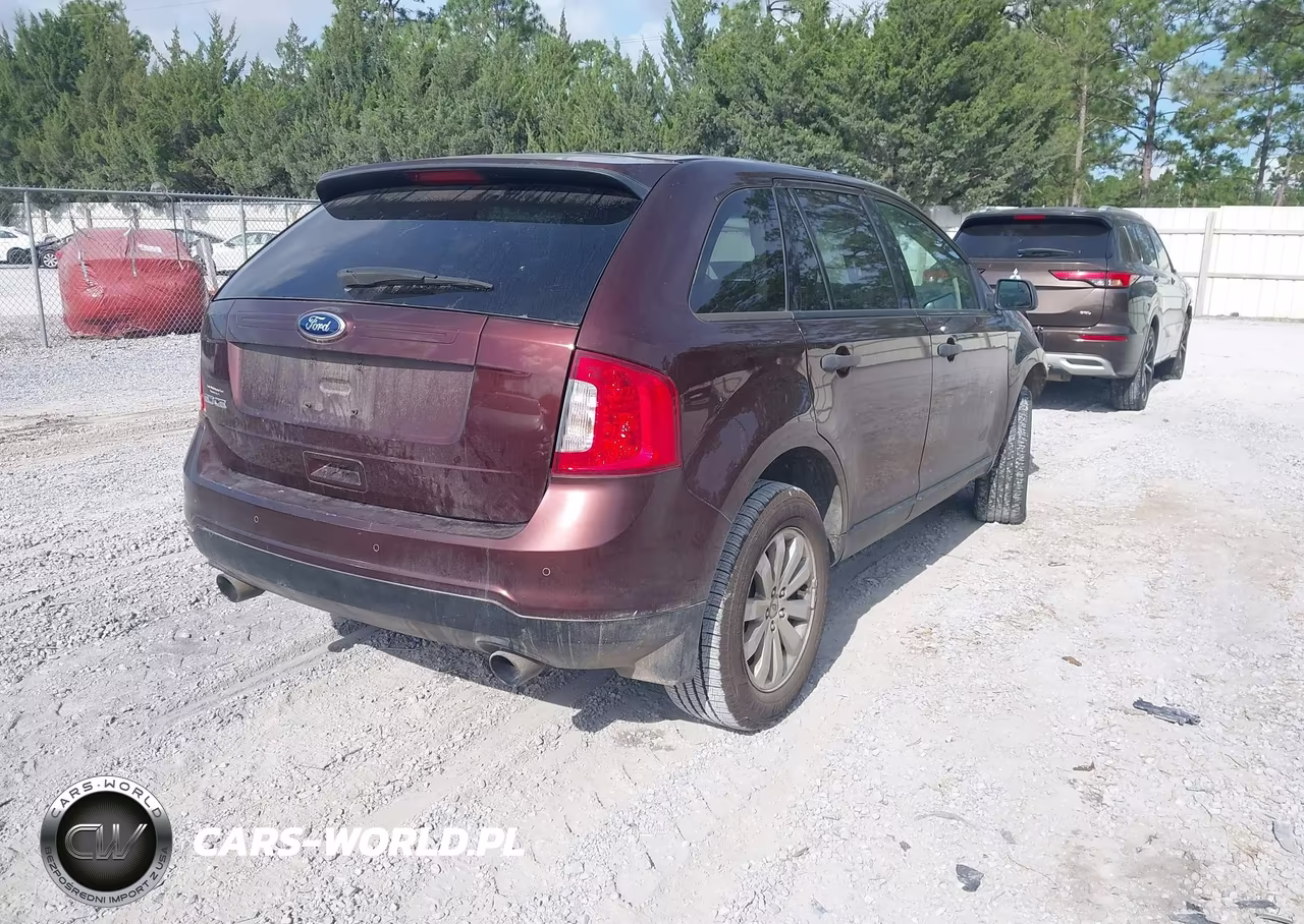 2012 Ford Edge Se VIN:2FMDK3GC5CBA95781 - 4