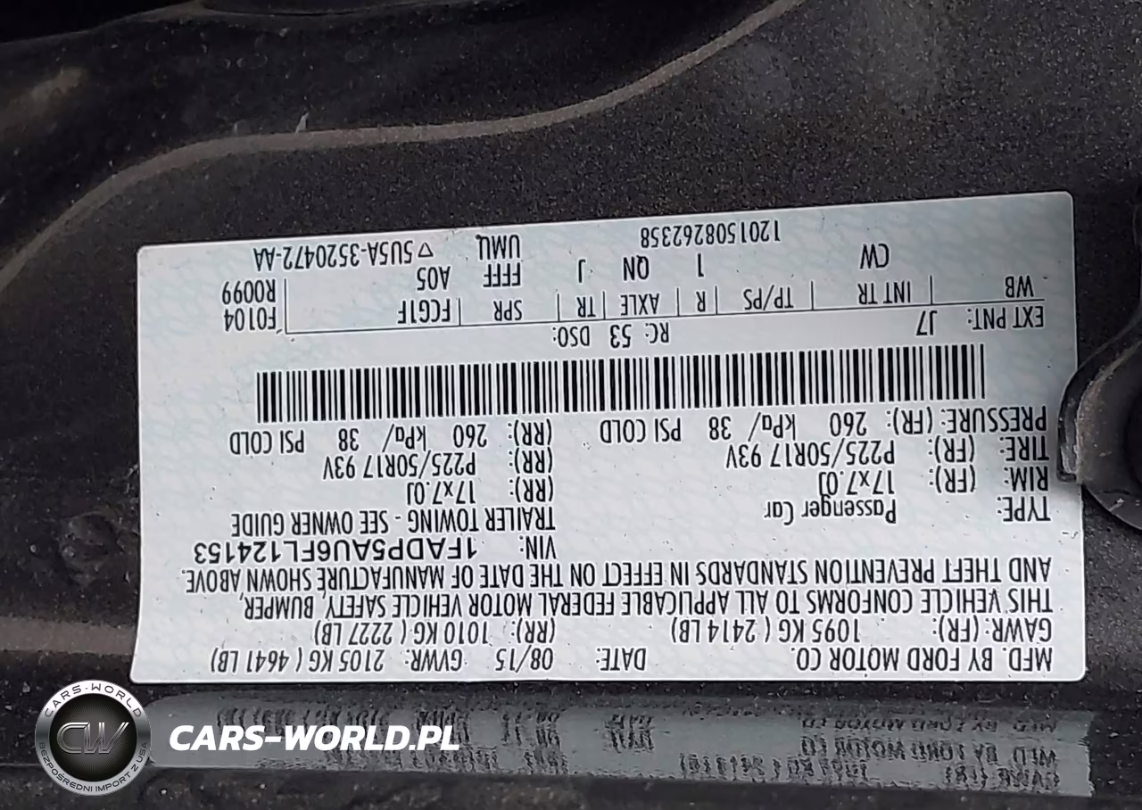 2015 Ford C-Max Hybrid Se VIN:1FADP5AU6FL124153 - 9