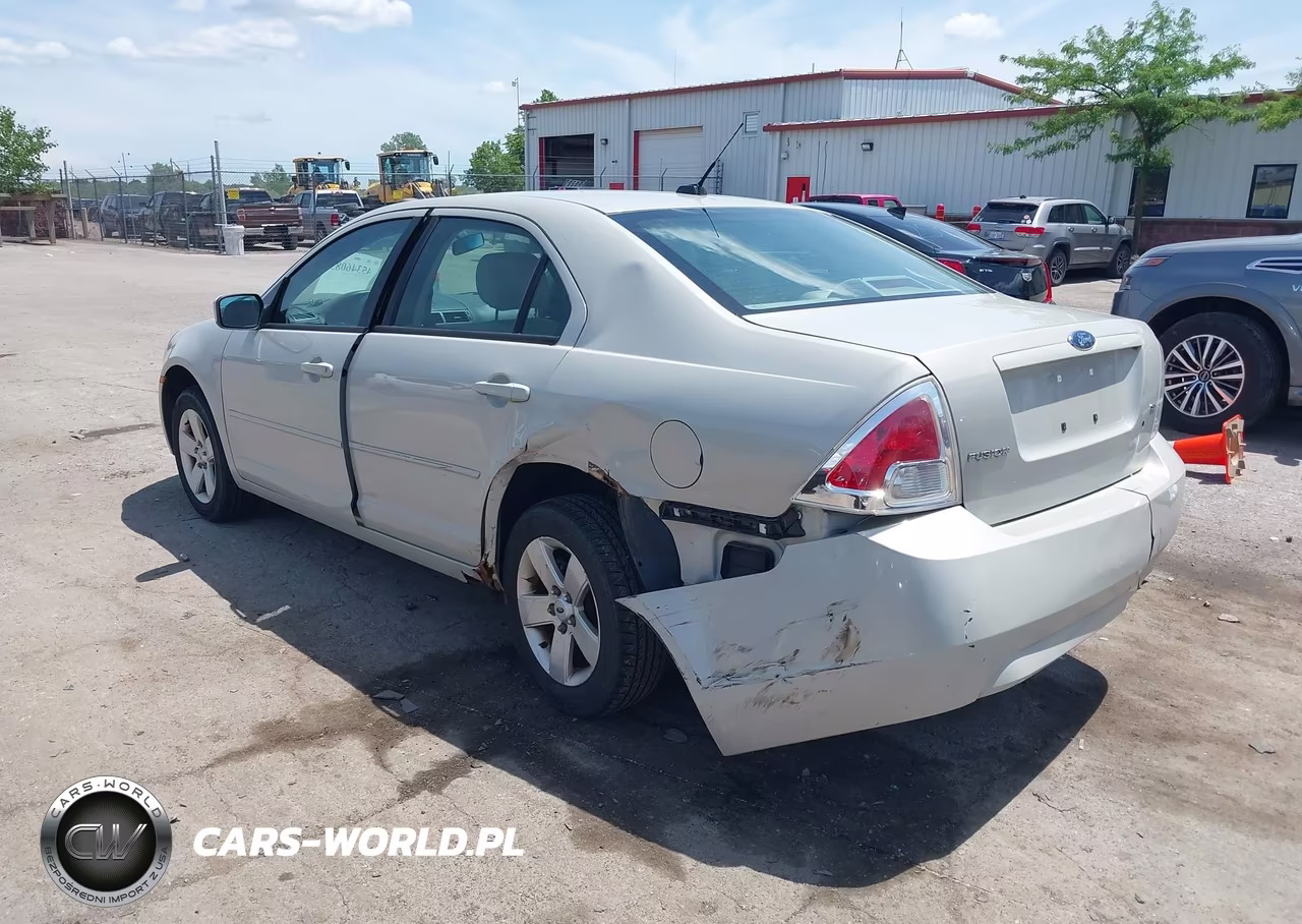 2008 Ford Fusion Se VIN:3FAHP07Z58R113253 - 3
