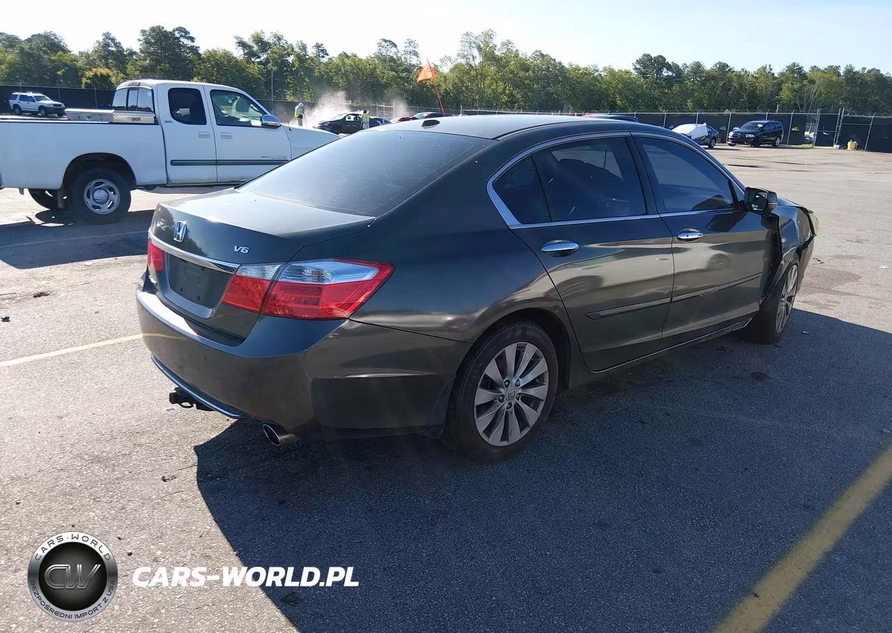 2014 Honda Accord Ex-L V-6 VIN:1HGCR3F81EA022304 - 4