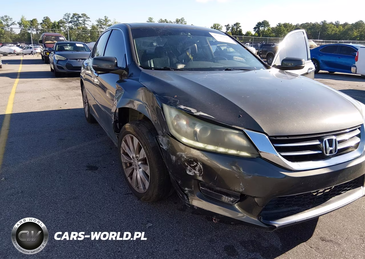 2014 Honda Accord Ex-L V-6 VIN:1HGCR3F81EA022304 - 6