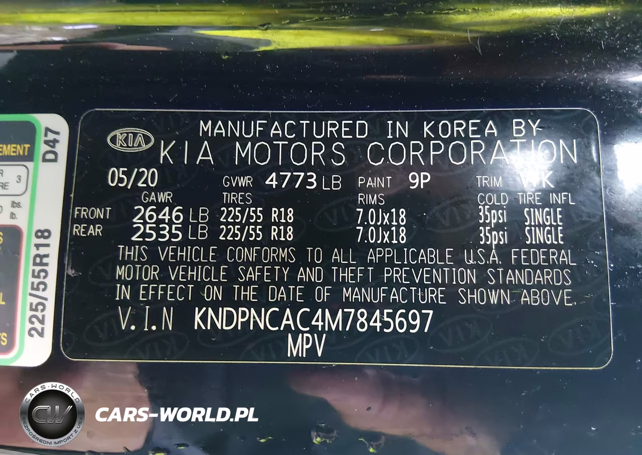 2021 Kia Sportage Ex VIN:KNDPNCAC4M7845697 - 9