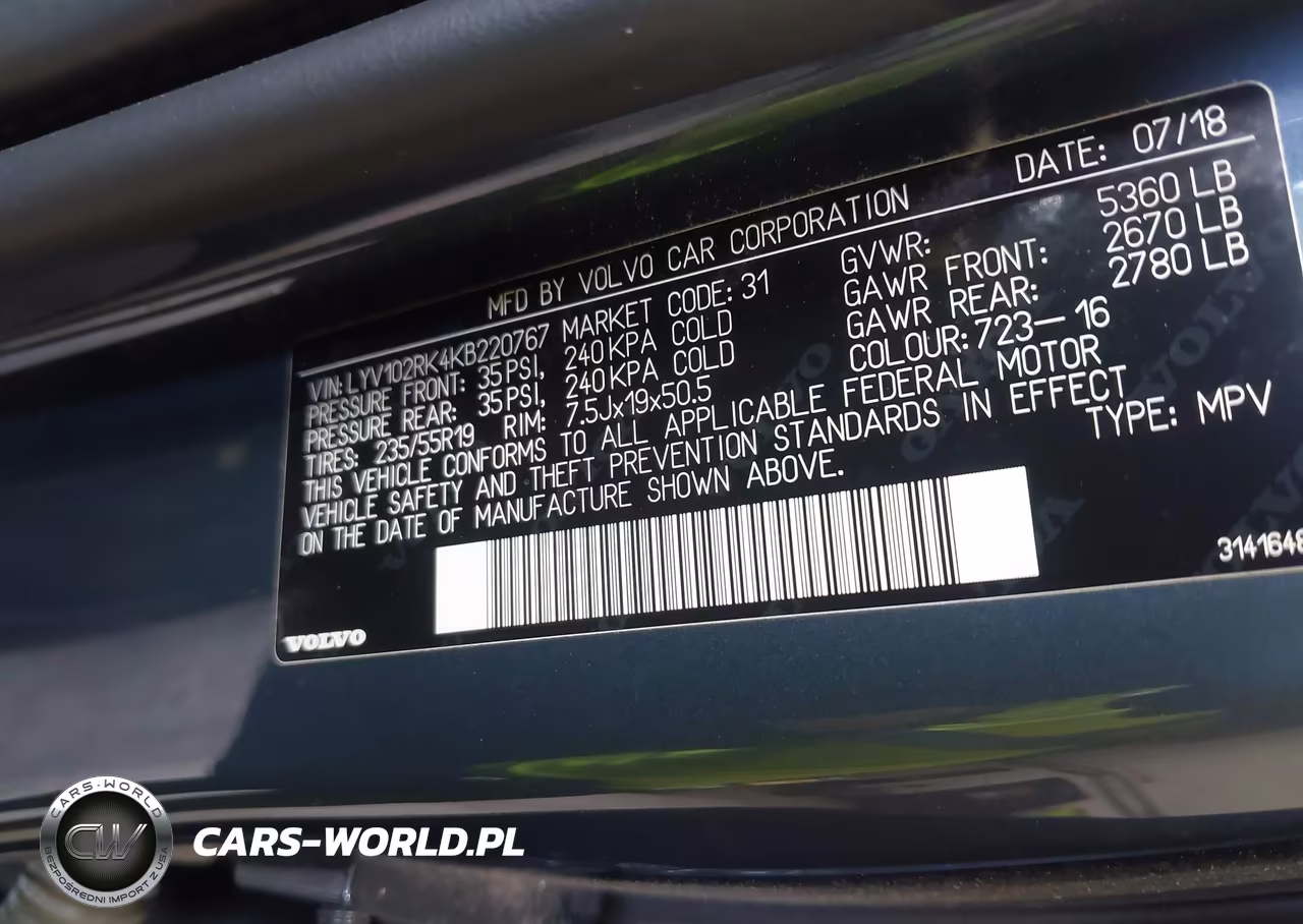 2019 Volvo Xc60 T5 Momentum VIN:LYV102RK4KB220767 - 9