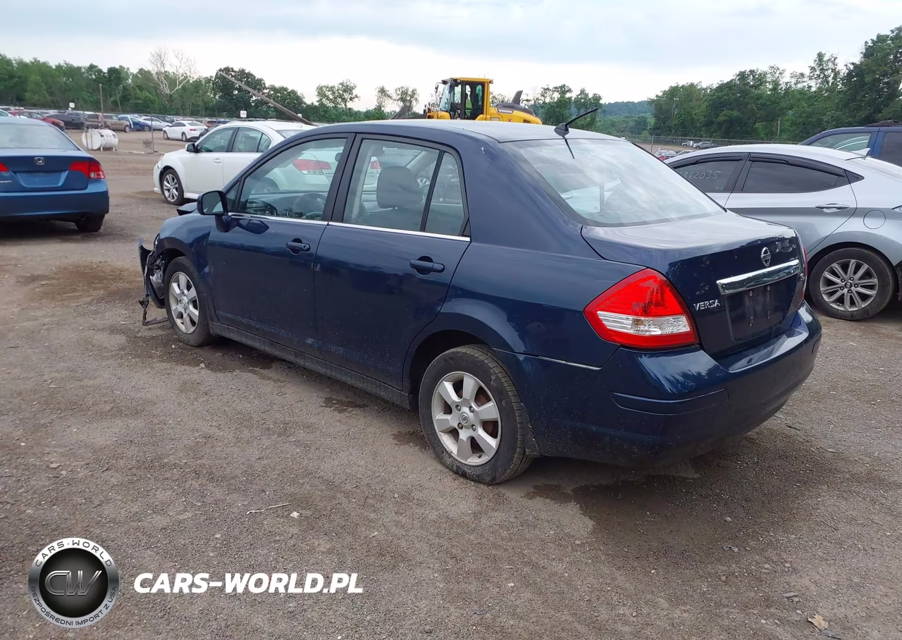 2008 Nissan Versa 1.8Sl VIN:3N1BC11E08L395699 - 3
