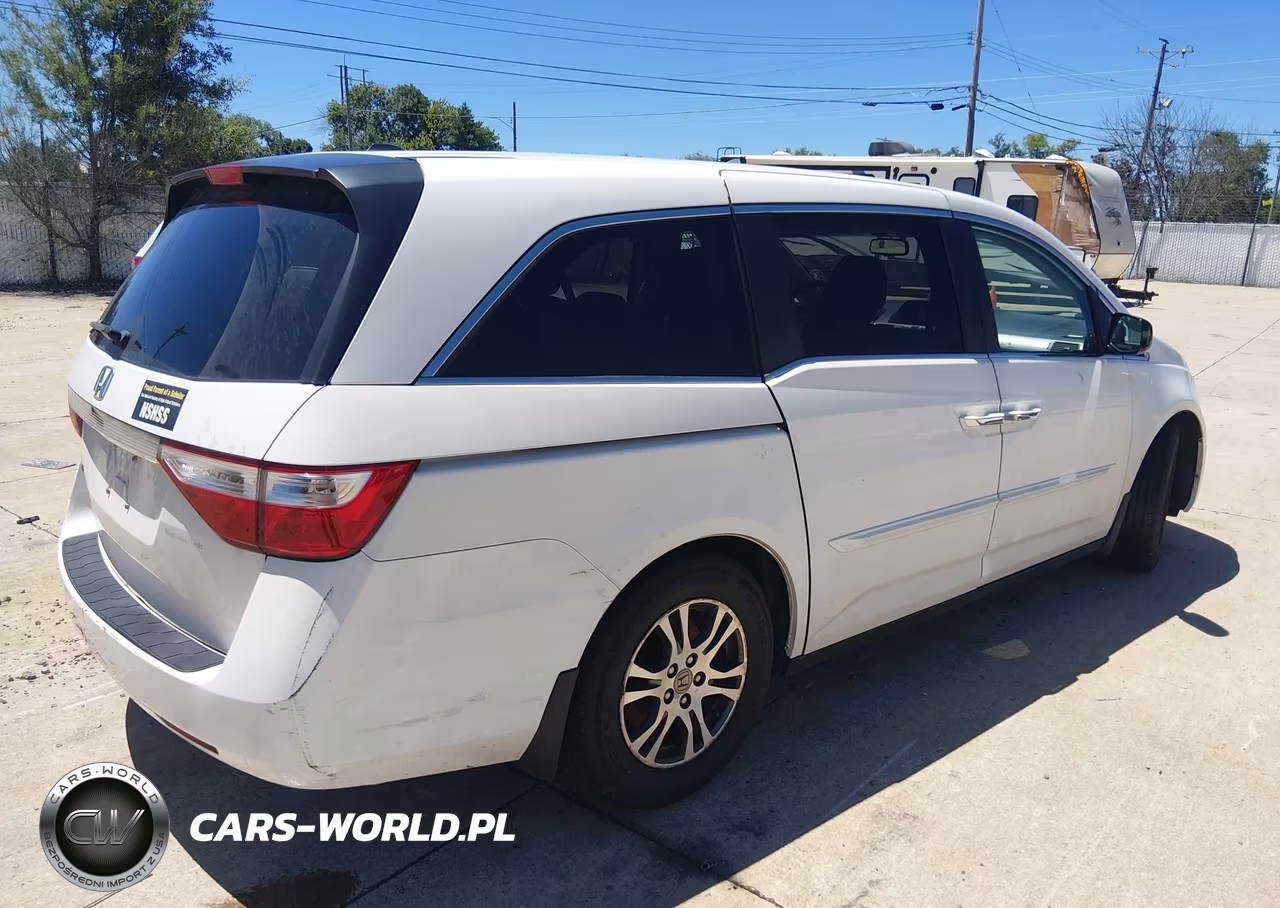 2012 Honda Odyssey Ex-L VIN:5FNRL5H64CB058008 - 4