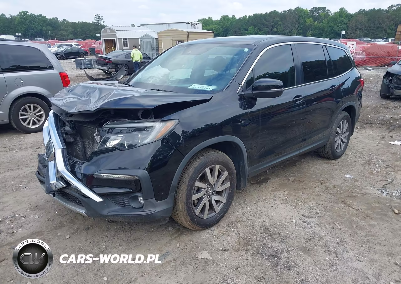 2021 Honda Pilot 2Wd Ex-L VIN:5FNYF5H5XMB019810 - 2