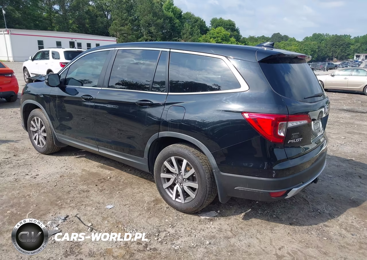 2021 Honda Pilot 2Wd Ex-L VIN:5FNYF5H5XMB019810 - 3