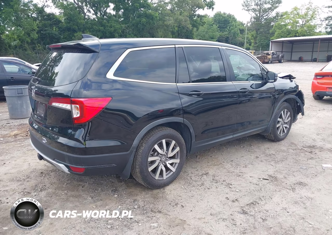 2021 Honda Pilot 2Wd Ex-L VIN:5FNYF5H5XMB019810 - 4