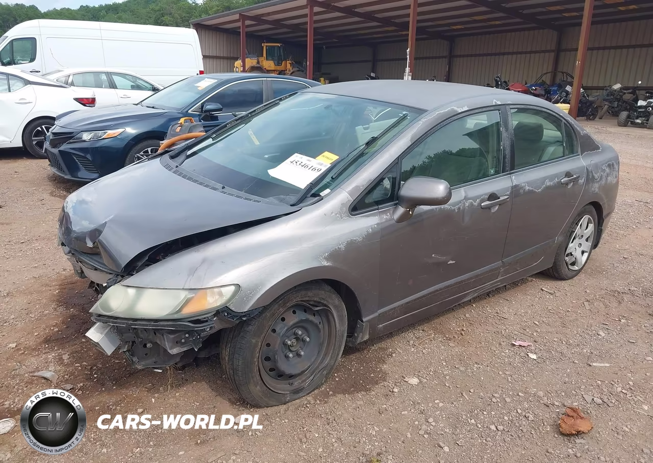 2010 Honda Civic Lx VIN:2HGFA1F54AH538280 - 2