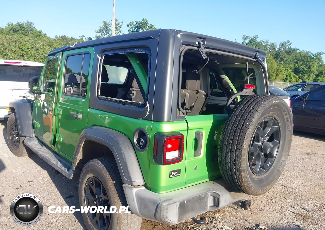 2019 Jeep Wrangler Unlimited Sport S 4X4 VIN:1C4HJXDG7KW616729 - 3