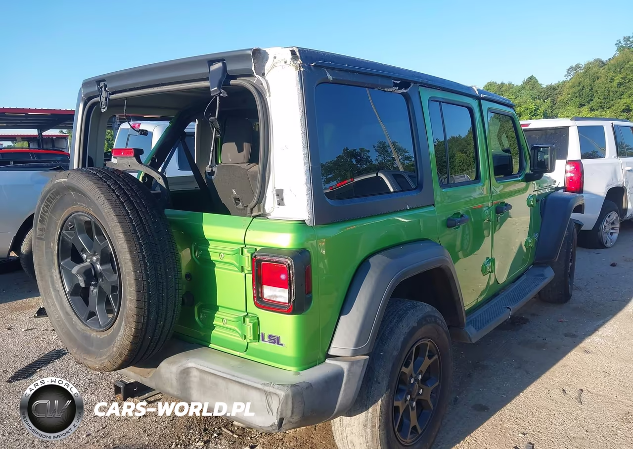 2019 Jeep Wrangler Unlimited Sport S 4X4 VIN:1C4HJXDG7KW616729 - 4