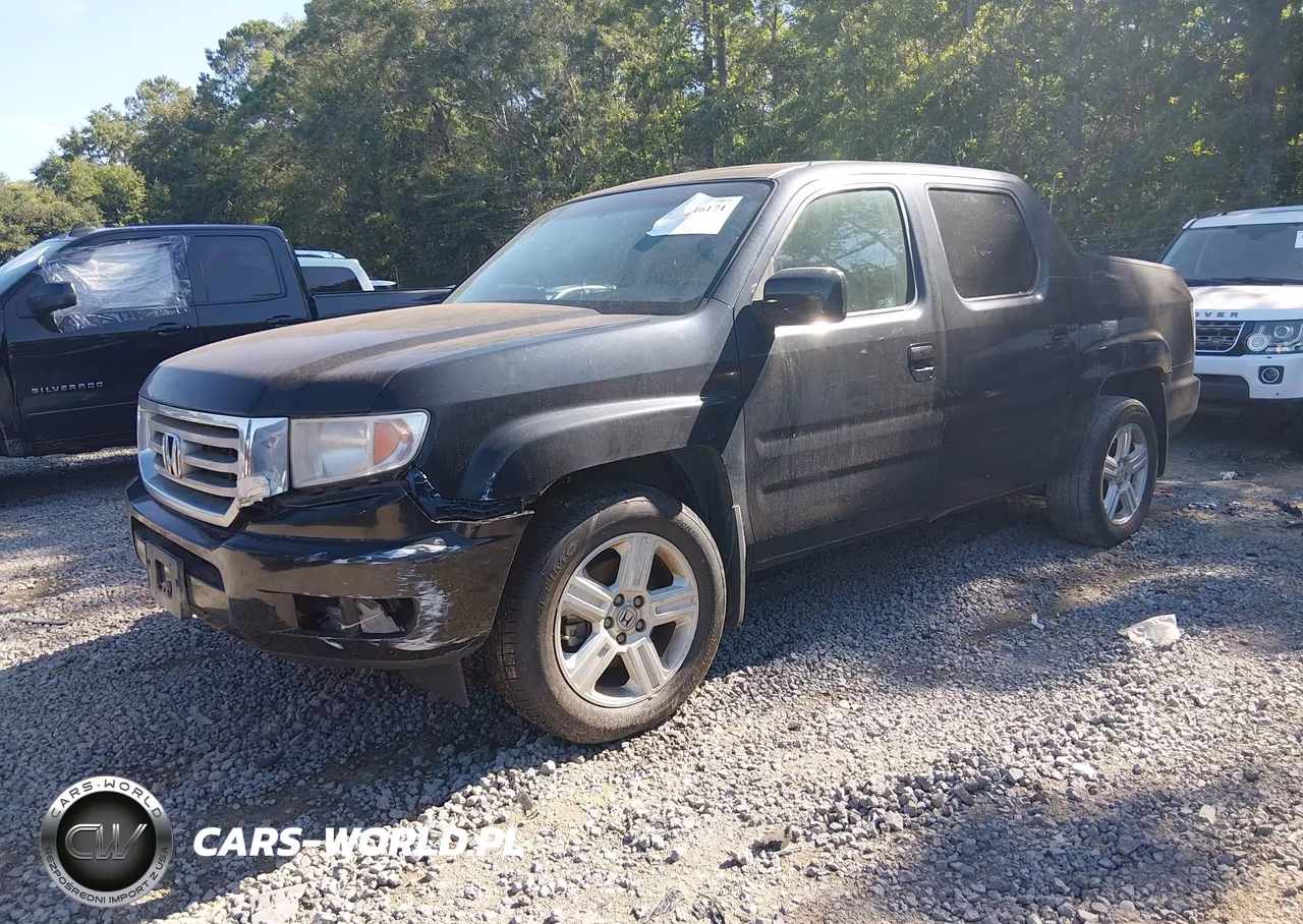 2012 Honda Ridgeline Rtl VIN:5FPYK1F58CB454161 - 2