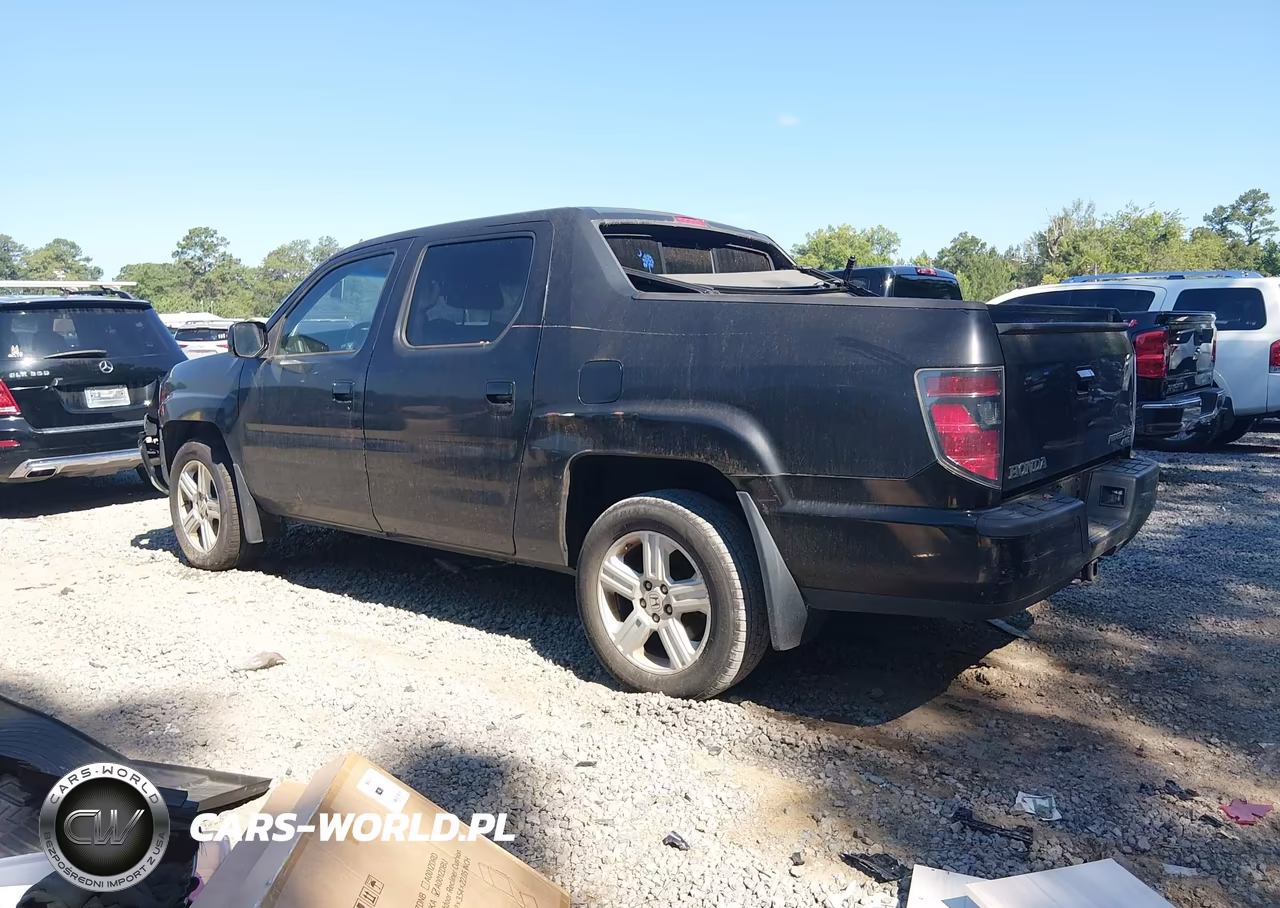 2012 Honda Ridgeline Rtl VIN:5FPYK1F58CB454161 - 3