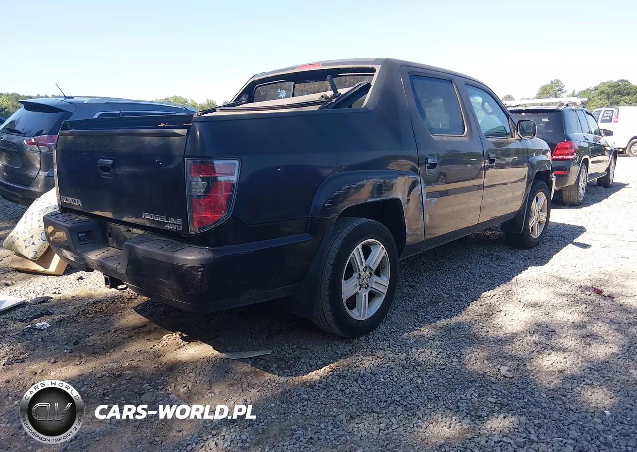 2012 Honda Ridgeline Rtl VIN:5FPYK1F58CB454161 - 4