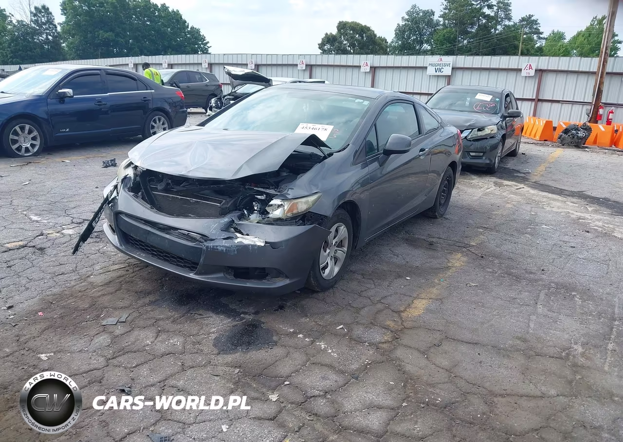 2013 Honda Civic Lx VIN:2HGFG3B50DH513350 - 2